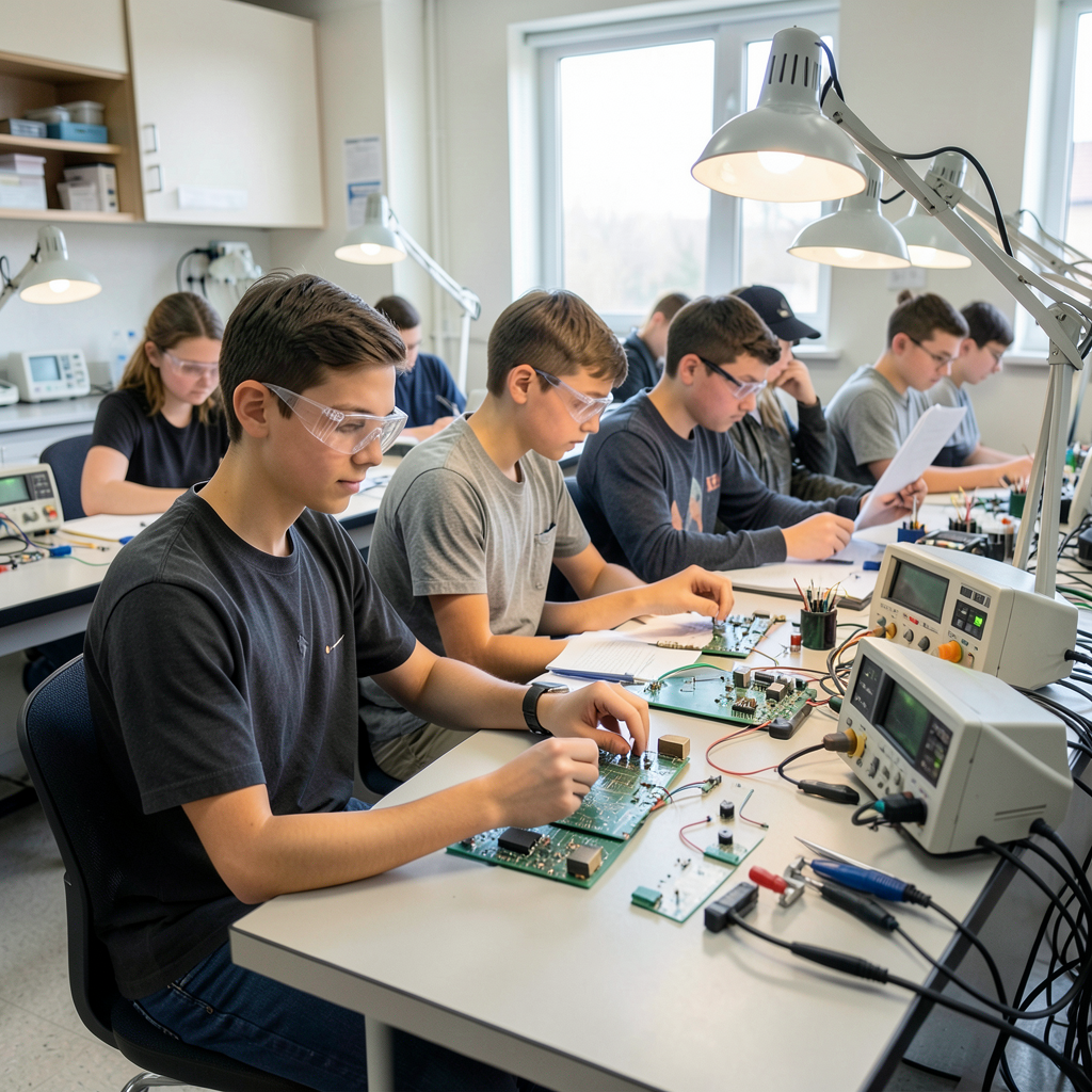 Newport school wins STEM Project of the Year for UK-first semiconductor qualification